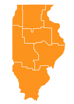 Map of Illinois