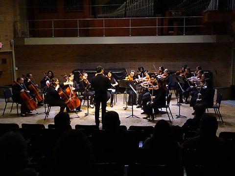 String ensemble stage