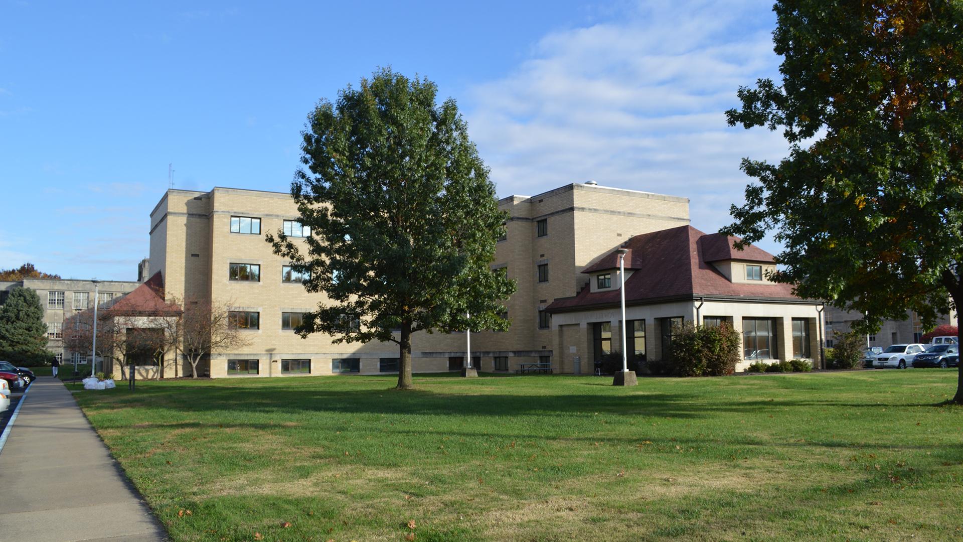 Powell Hall in the Fall